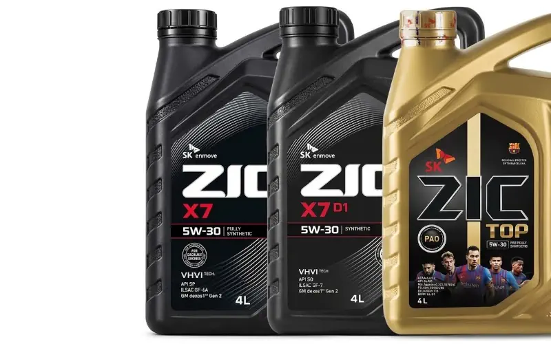 بهترین روغن موتور 5w30 زیک